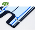 Golf club alignment mirror for golf driving range